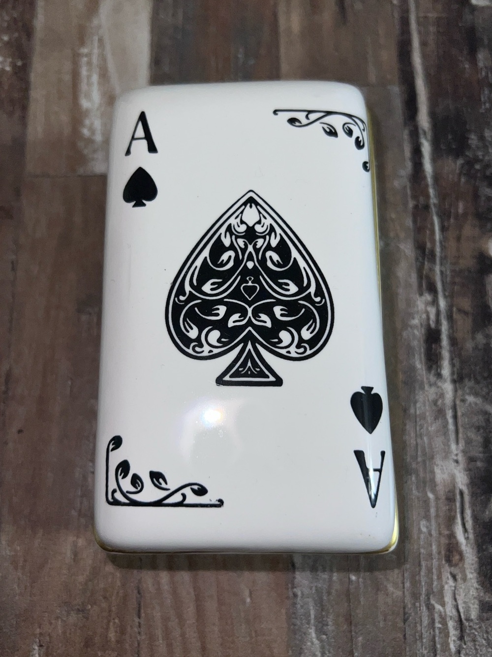 Ace of Spades Trinket Box